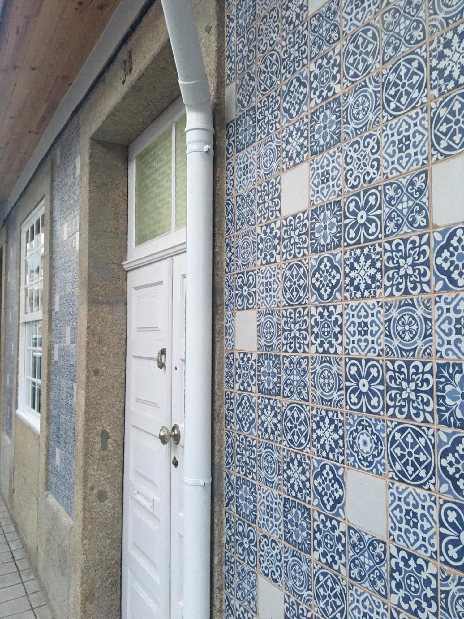 The Blue And White Porto House Lägenhet Exteriör bild